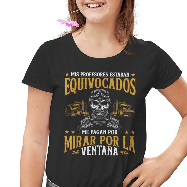 Camión Divertido Camionero Pagan Por Mirar Por Laentana Camiseta niño