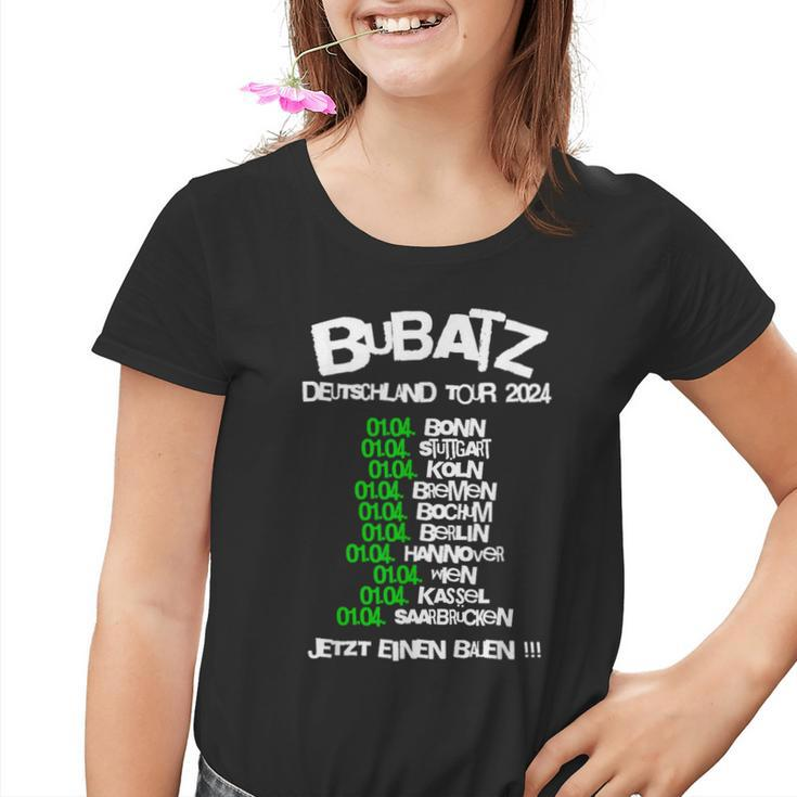 Cannabis Legalisierung Bubatz Legal Deutschland Tour 2024 Kinder Tshirt