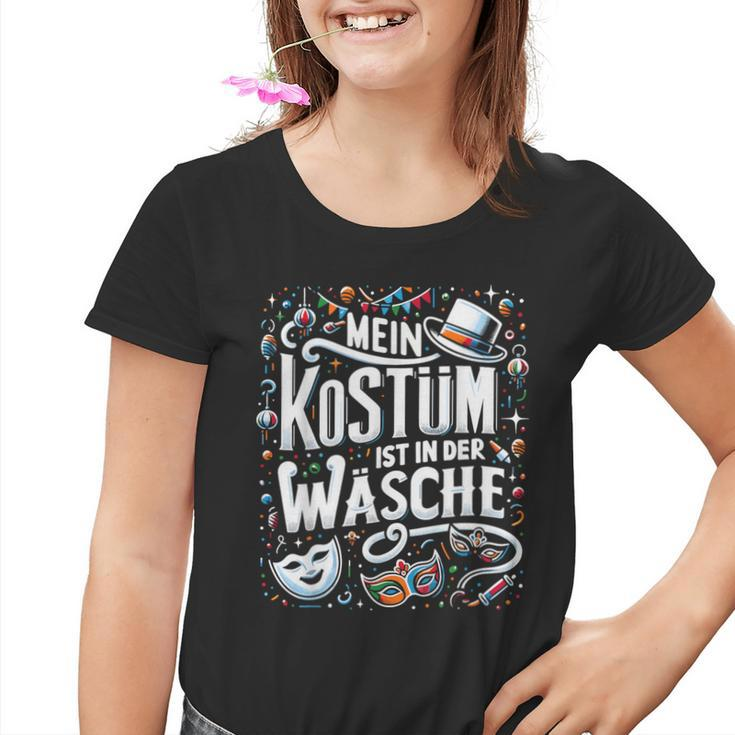 Carnival Mein Kostüm Ist In Der Wasch German Langu Kinder Tshirt