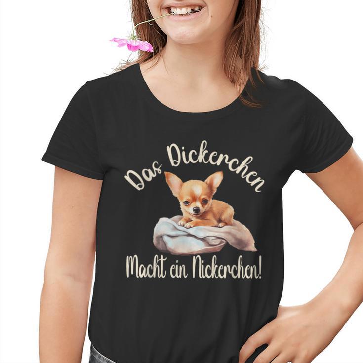 Das Dickerchen Macht Ein Nickerchen Macht Ein Nickerchen Kinder Tshirt