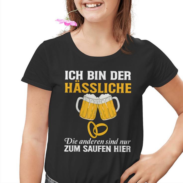 Der Hässliche Heiratet Wir Saufen Kinder Tshirt