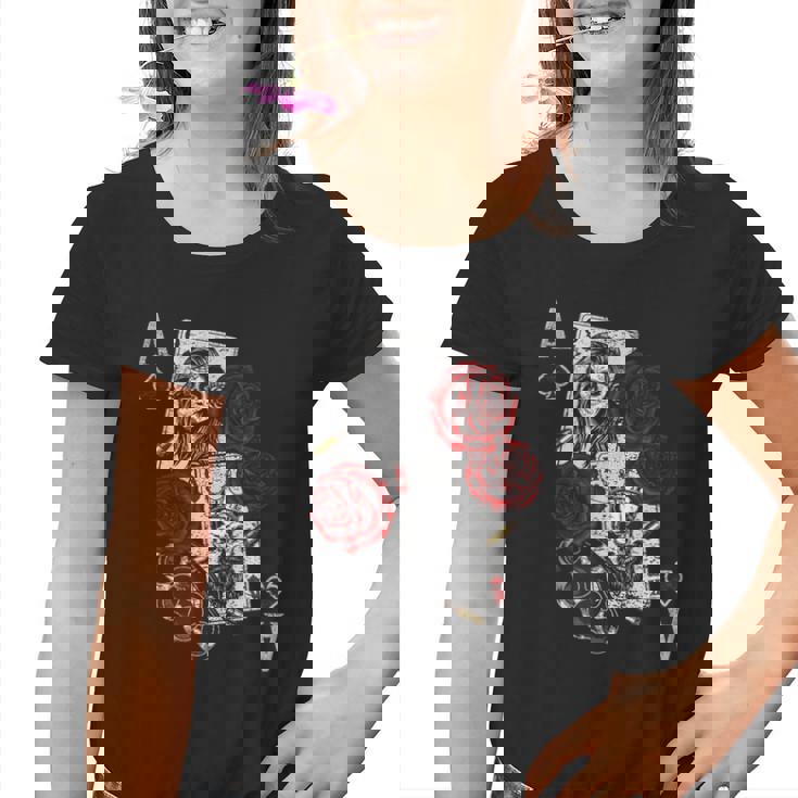 Poker Vintage As De Pique King & Queen Edition Youth T-shirt