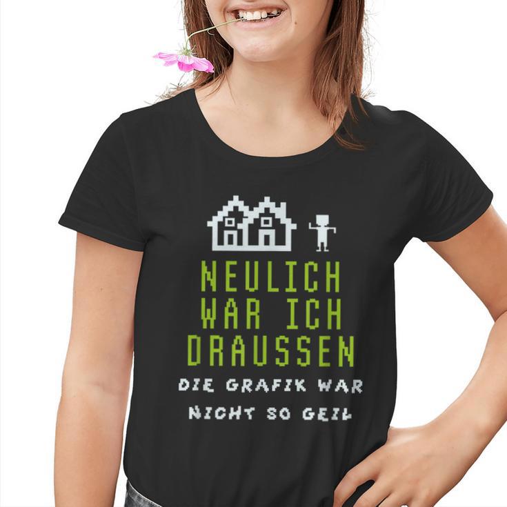 Die Grafik War Nicht So Geil Kinder Tshirt