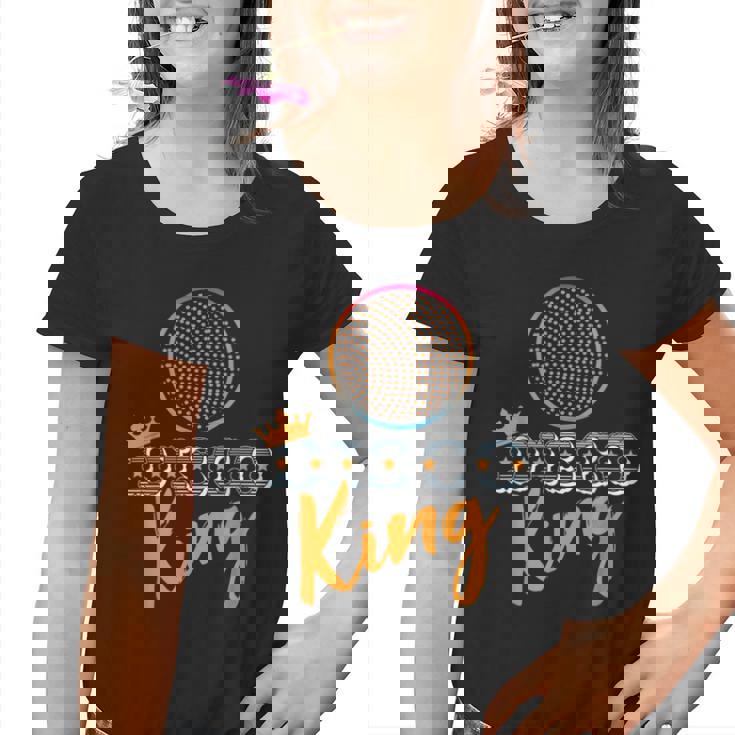 Disco King Espejo Ball Old School Retrointage Disco Dj Top Camiseta niño