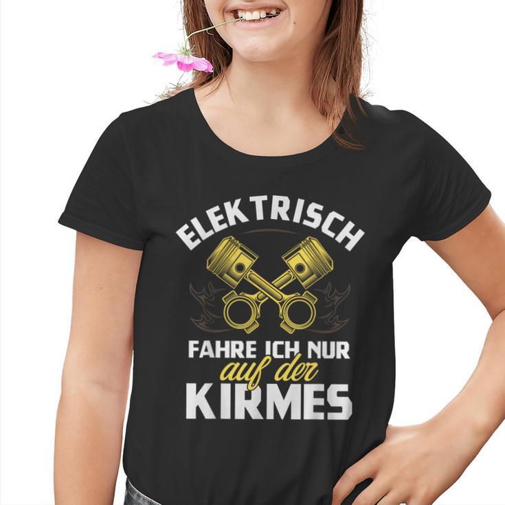 Elektrisch Fahren Wir Nur Auf Der Kirmes I Love Co2 Kinder Tshirt