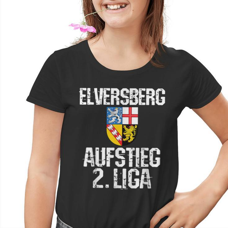Elversberg Saarland Sve 07 Fan 2 League Aufsteigung 2023 Football Kinder Tshirt