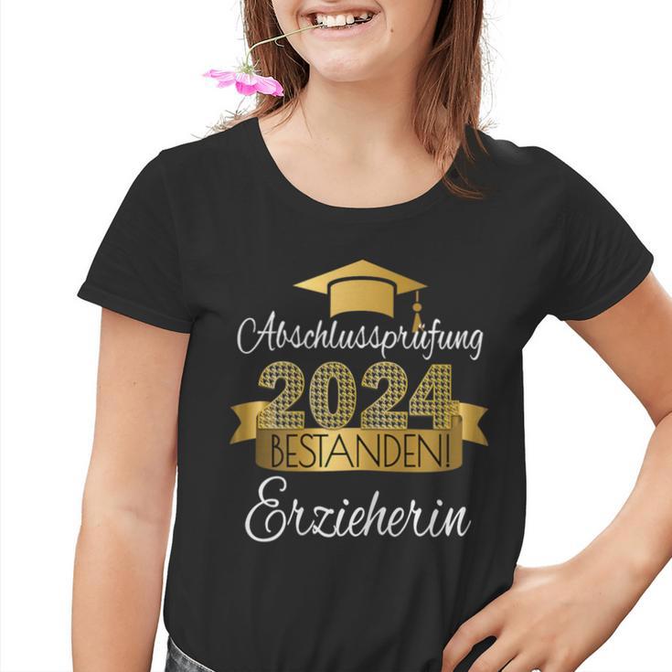 Erzieherin I Prüfung Bestanden Ausgelernt Study Training Kinder Tshirt