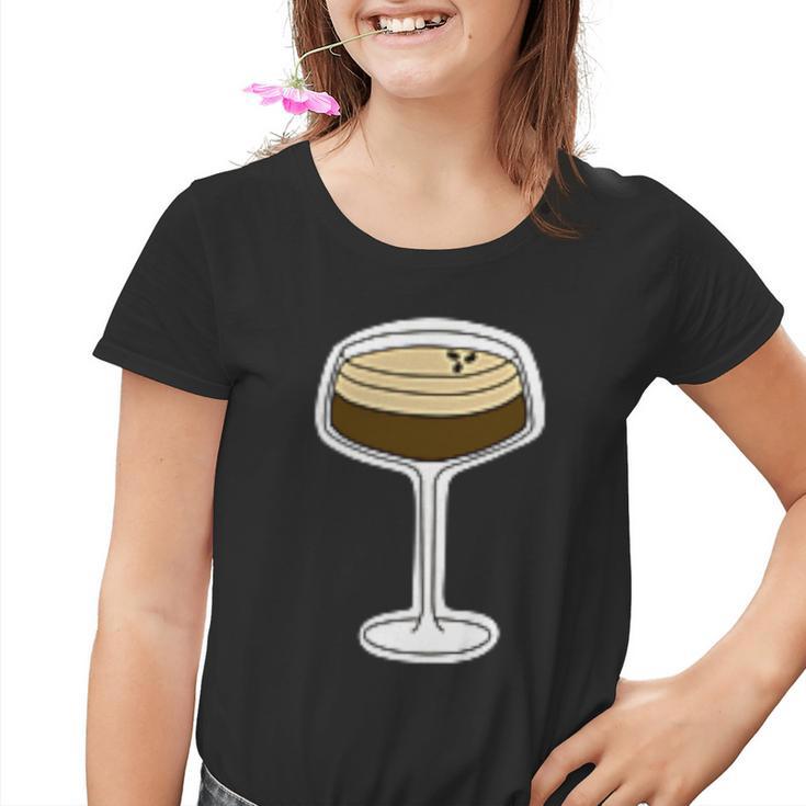 Espresso Martini Logo Kinder Tshirt