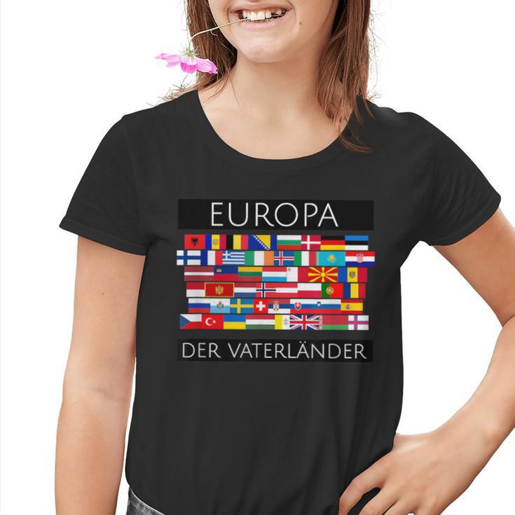 Europe Der Faterländer Anti-Eu Kinder Tshirt