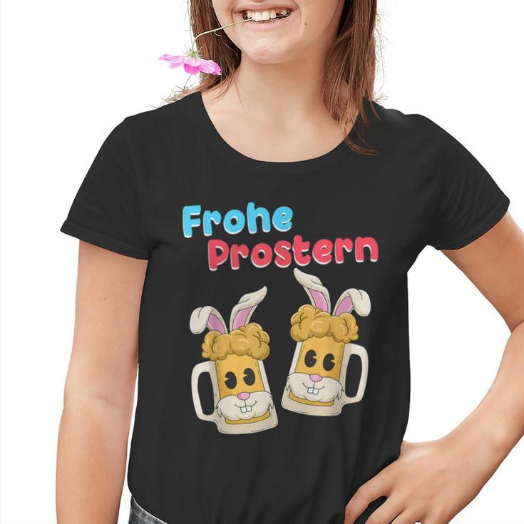 Frohe Prostern Easter For Easter Bunny Kinder Tshirt