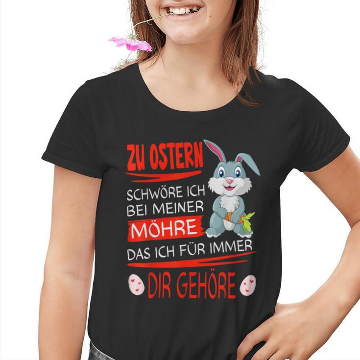 With Easter Bunny Zu Ostern Das Ich Für Immer Dir Gehörre Kinder Tshirt