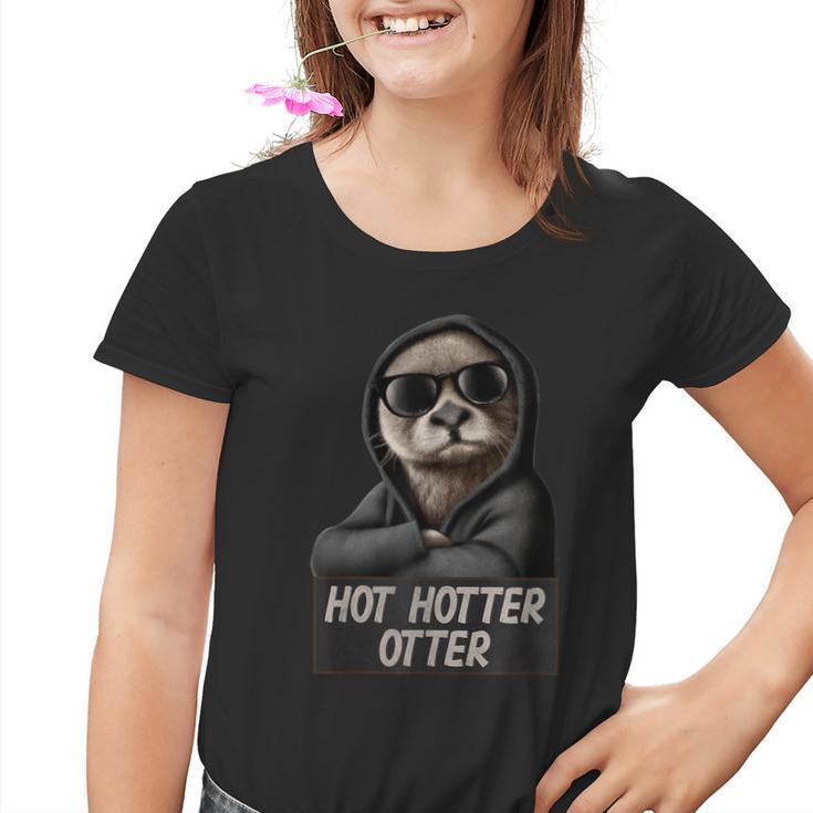 Hot Hotter Otter Otterliebe Kinder Tshirt