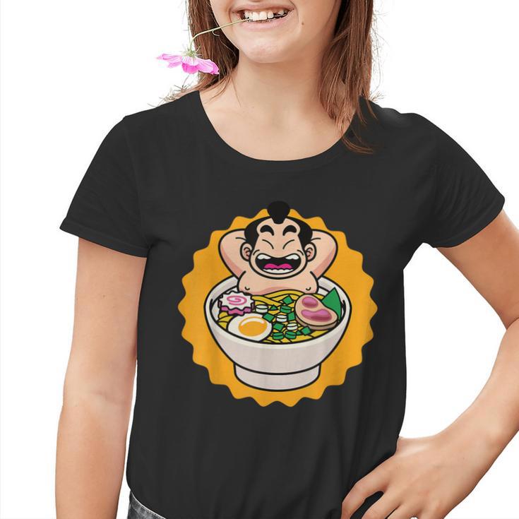 Ramen Sumoringer Blue Kinder Tshirt