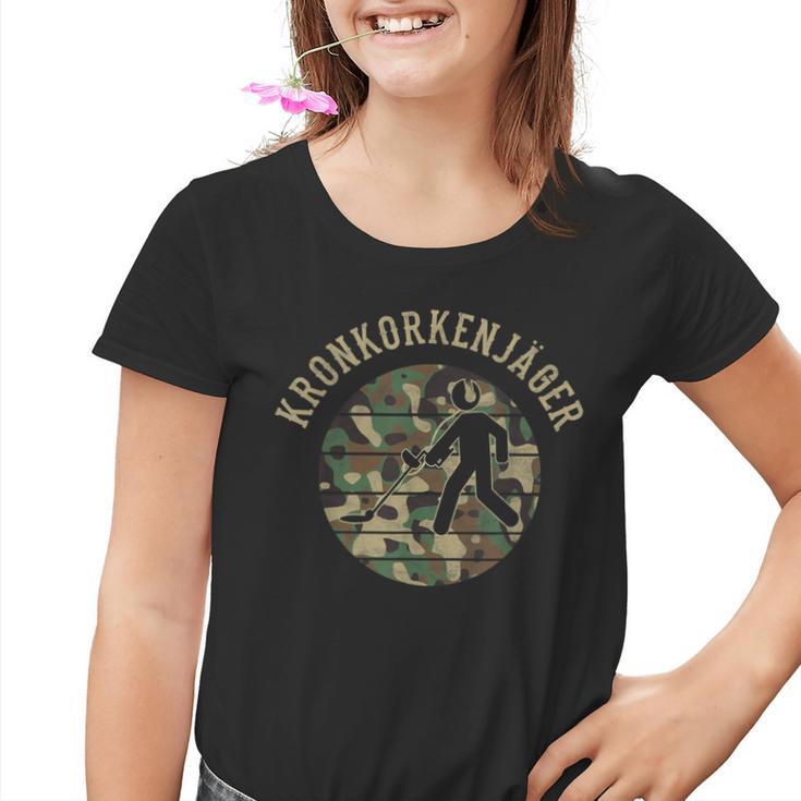 Sondengänger Sondler Probe Metal Detector Kinder Tshirt