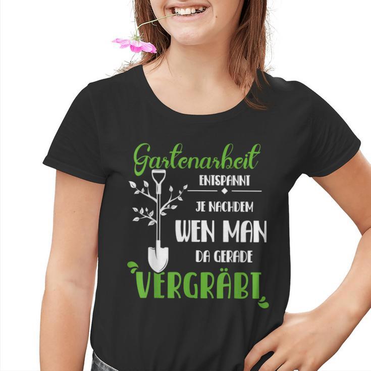 Gardening Relaxed Kinder Tshirt