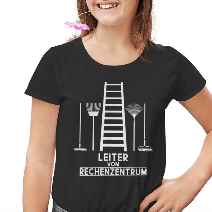 Garten Ladder Vom Rechenzenttrum Kinder Tshirt