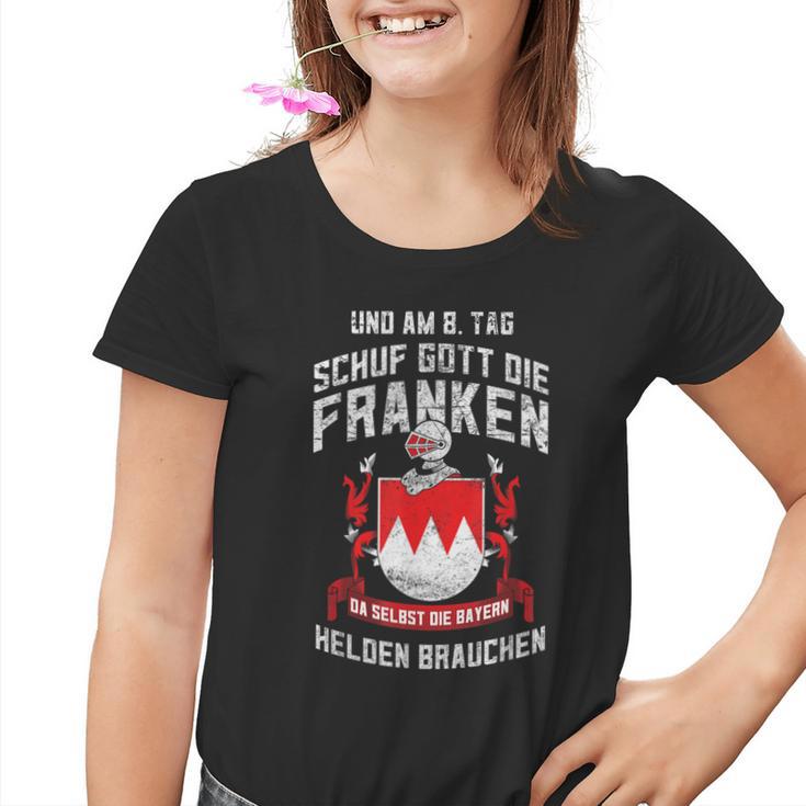 Gott Schuf Die Franken Franconian Heroes Kinder Tshirt