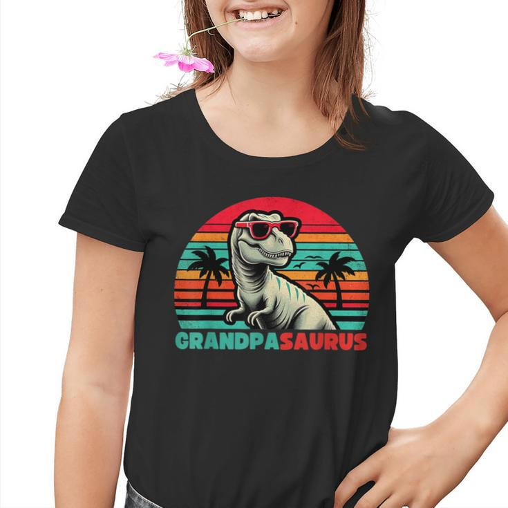 GrandpasaurusRex Opa Saurus Dinosaurier Familie Kinder Tshirt