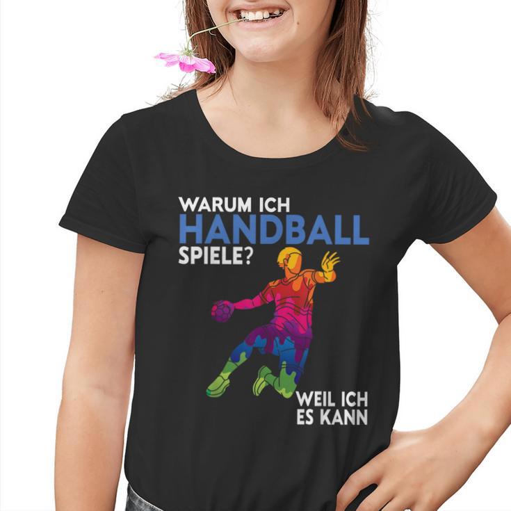 Handball Spieler s Für Herren Frauen Und Handball Fans Kinder Tshirt