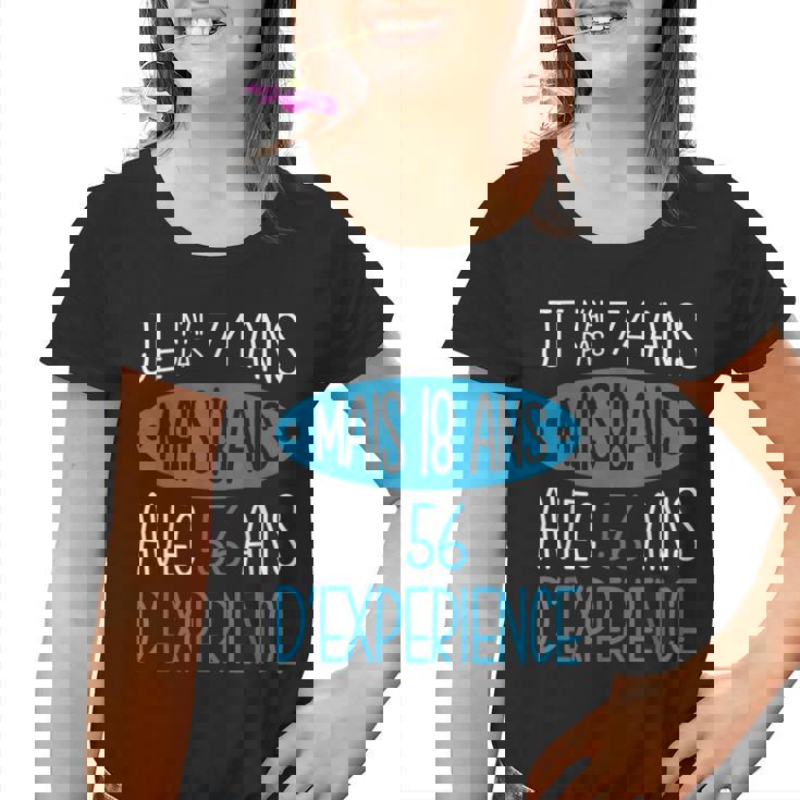 Homme Anniversaire 74 Ans Idée Cadeau Original Drôle Youth T-shirt