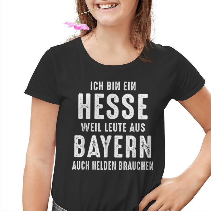 Ich Bin Ein Hesse Saying Frankfurt Fan Kinder Tshirt