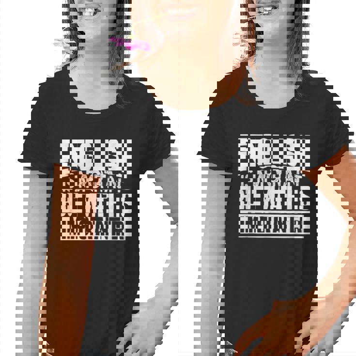 Importante Cita Divertido Maestro De Ciencias Matemáticas Camiseta niño