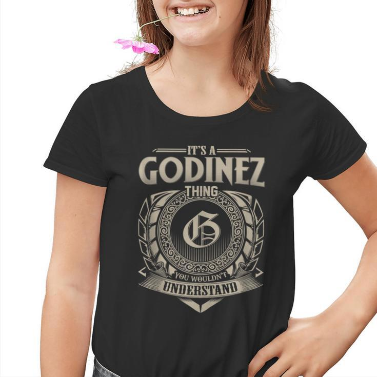 It's A Godinez Thing You Wouldn't Understand Name Vintage Youth T-shirt