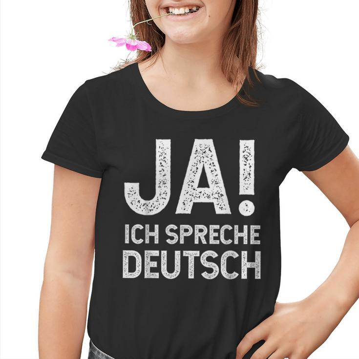 Ja Ich Spreche German Kinder Tshirt
