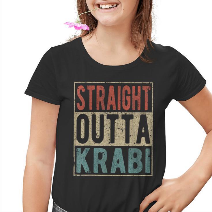 Krabi Souvenir Gerade Aus Krabi Kinder Tshirt