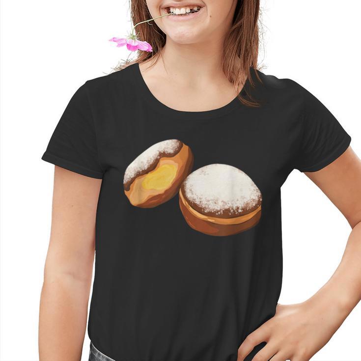 Krapfen Faschingskrapfen Berlin Pancakes Kinder Tshirt