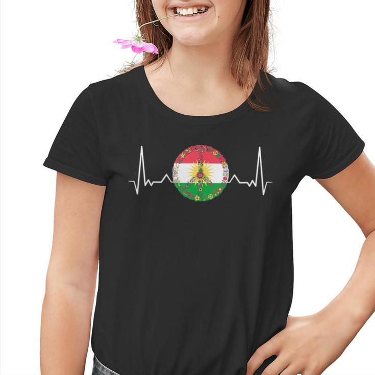 Kurdistan Kurde Kurdish Flag Kinder Tshirt