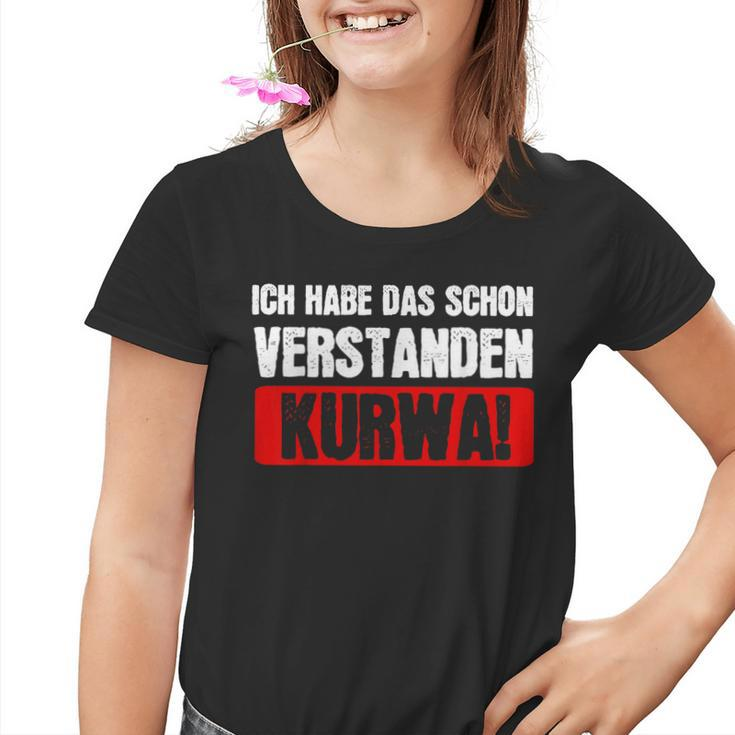 Kurwa Poland Polska Kinder Tshirt