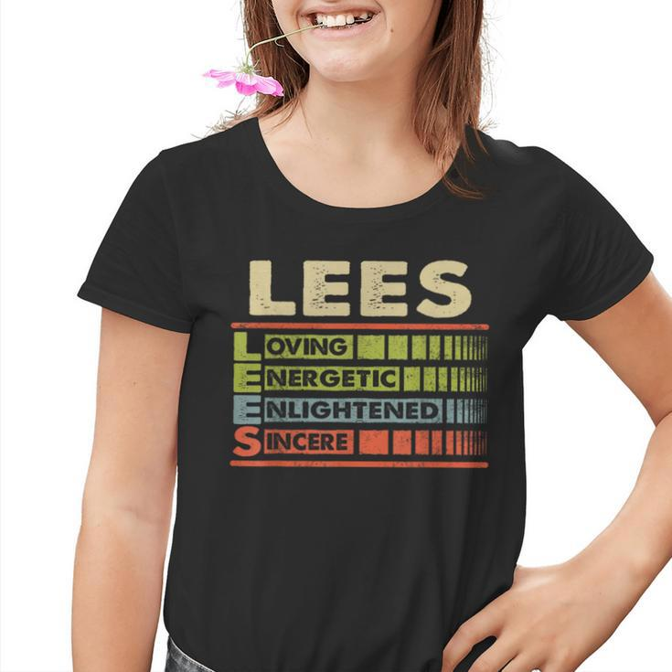 Lees Family Name Last Name Lees Youth T-shirt