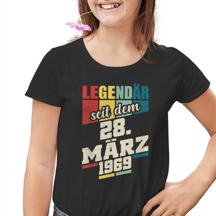Legendär Seit 28 März 1969 Geburtstag Am 2831969 Kinder Tshirt
