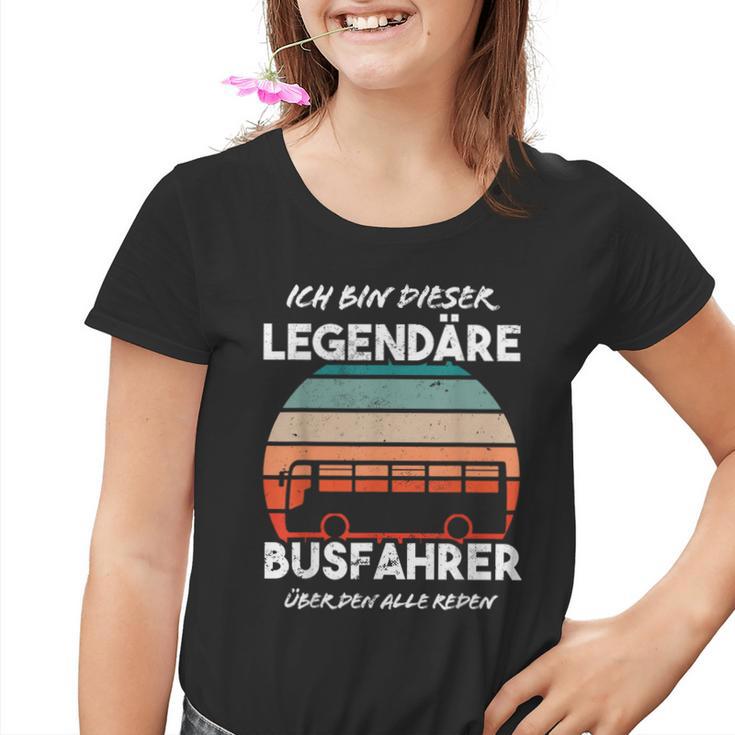 Line Bus Best Bus Driver Kinder Tshirt