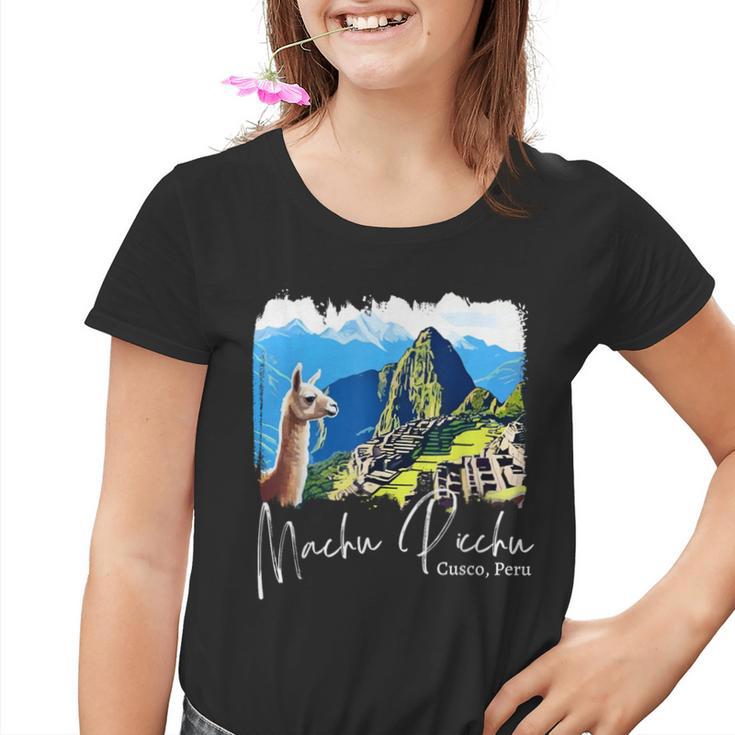 Machu Picchu Kinder Tshirt