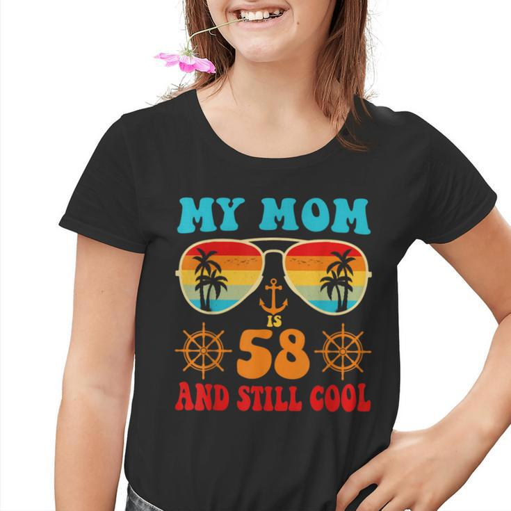 Meine Mutter Ist 58 Und Immer Noch Coolintage Cruise 58 Geburtstag Lustig Kinder Tshirt