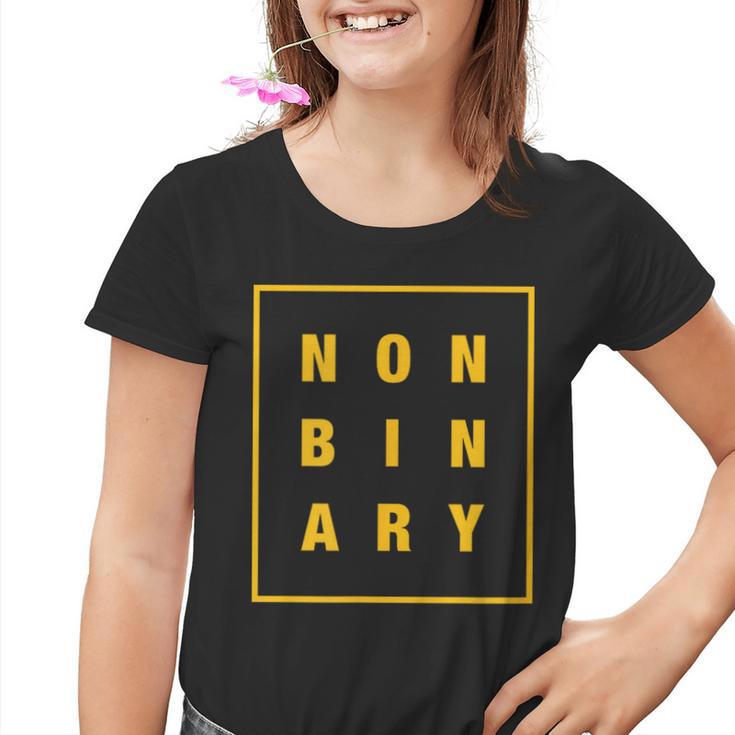 Nicht Binär Kinder Tshirt