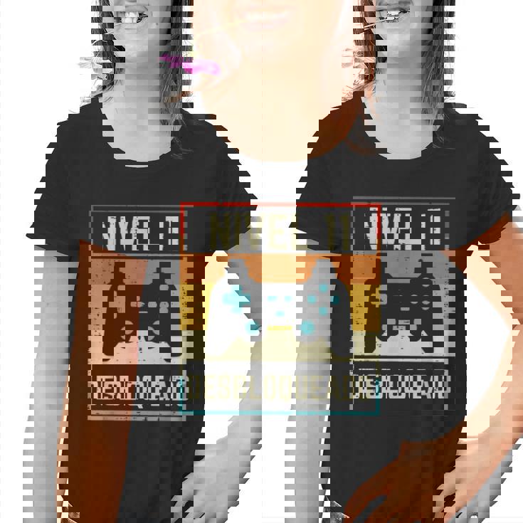 Nivel 11 Anos Desbloqueado Humor Cumpleanos 11 Gamer Regalo Camiseta niño