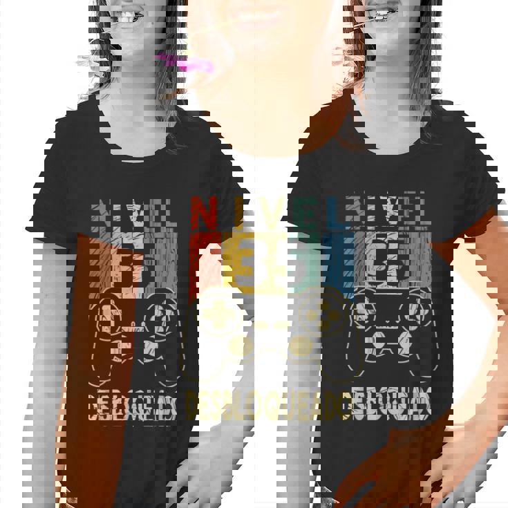 Nivel 35 Desbloqueado Gamer 35 Años Cumpleaños Camiseta niño