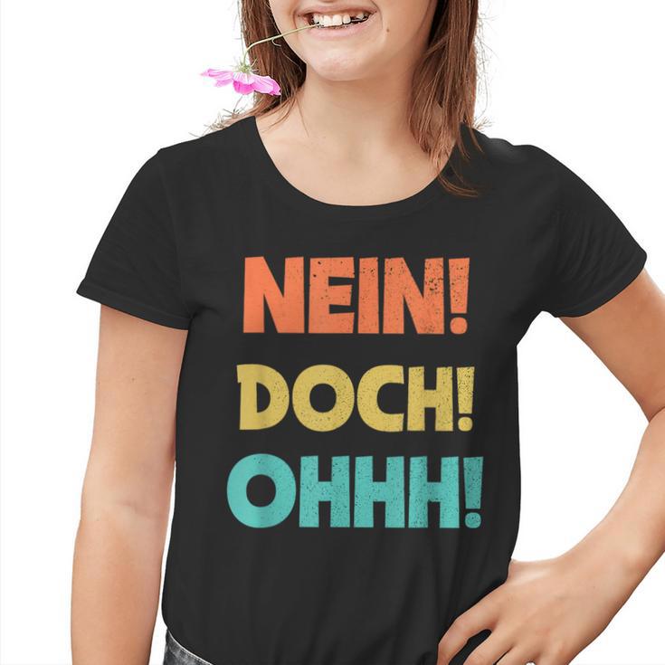 No Doch Ohhh Kinder Tshirt