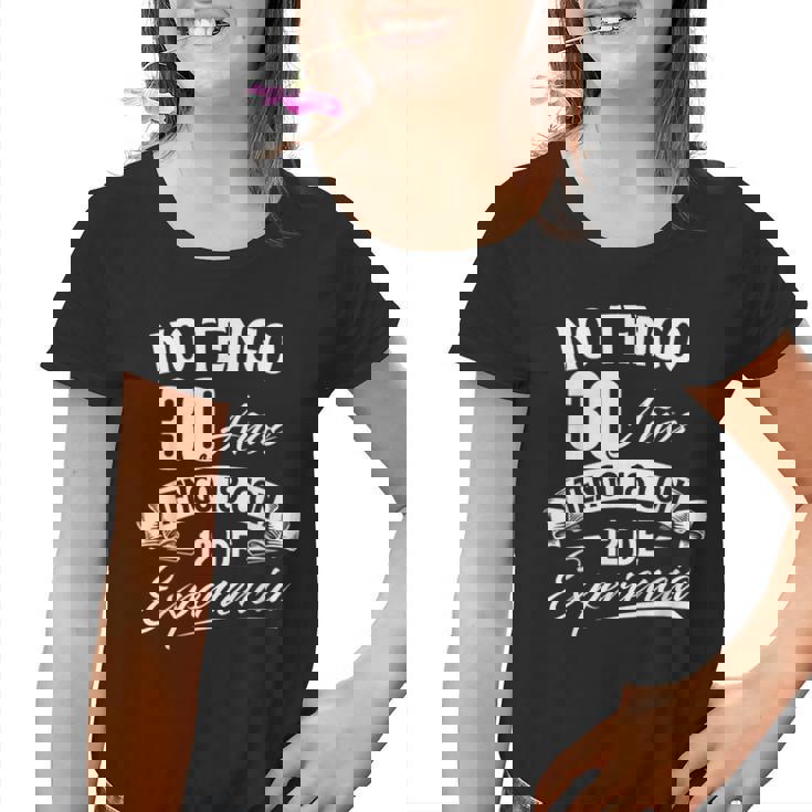 No Tengo 30 Años Tengo 18 Con 12 De Experiencia Cumpleaños Camiseta niño