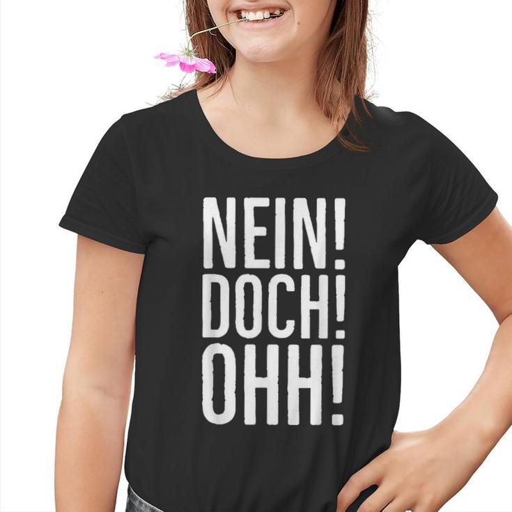 No Yes Ohh Louis De Funès Slogan Kinder Tshirt