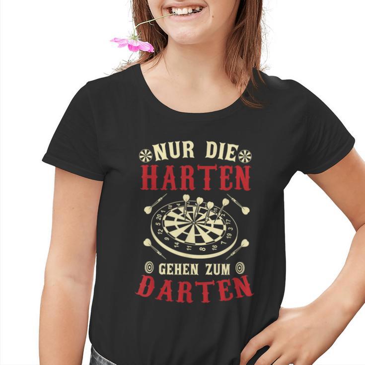 Nur Die Harten Gehzum Darten Dart Kinder Tshirt