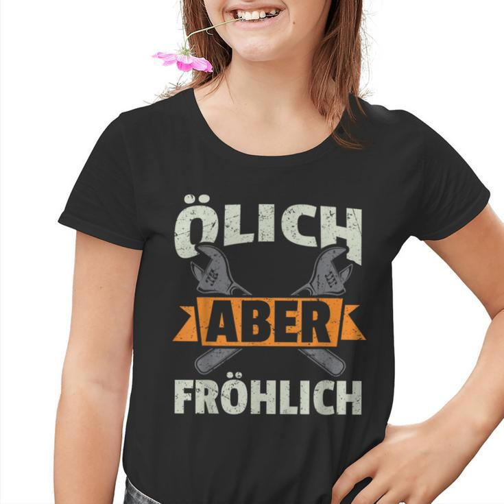 Ölich Aber Fröhlich Mechatronics Mechanic Kinder Tshirt