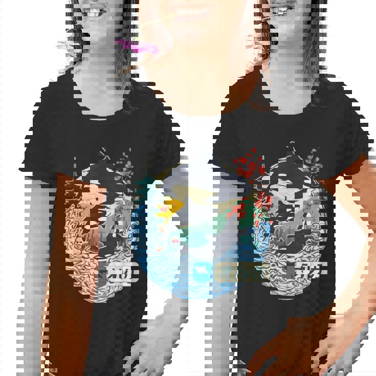 Orca Japonesa Gran Ola Kanagawa Japón Arteintage Camiseta niño