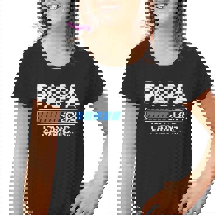Papa 2024 Cargando Anuncio De Embarazo Soon To Be Papa Camiseta niño