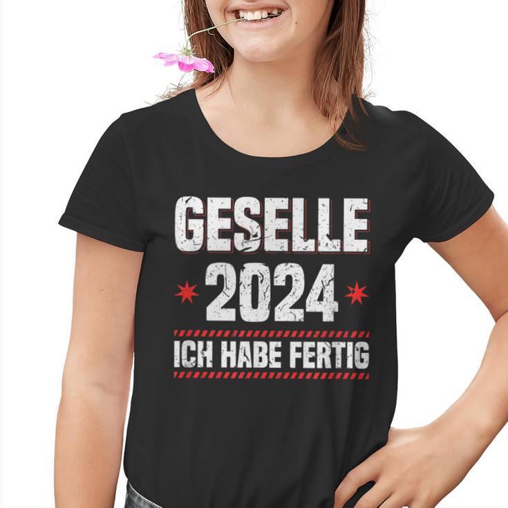 Passed Exam Geselle 2024 Azubi Kinder Tshirt