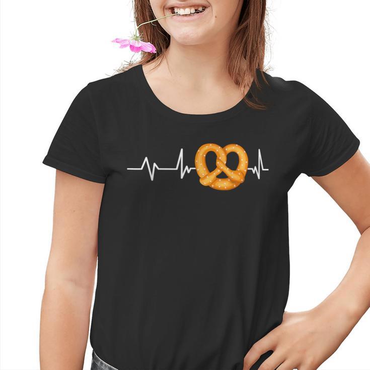 Pretzel Heartbeat Pretzel Kinder Tshirt