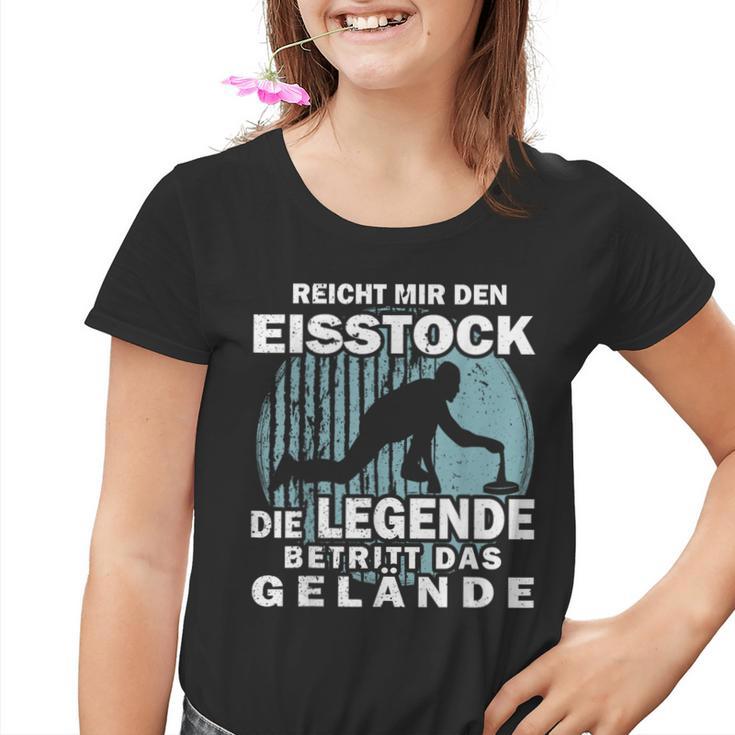 Reicht Mir Den Eisstock Protection Kinder Tshirt